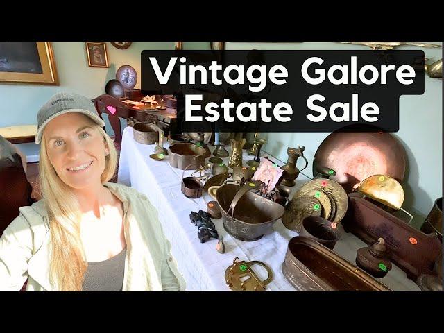 Vintage Galore: Estate Sale Treasures for Everyone, Shop with me!