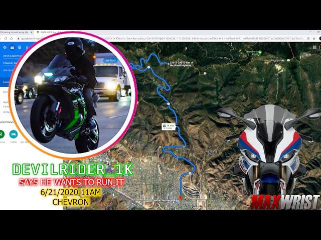 DevilRider1k vs MaxWrist: The Prelude