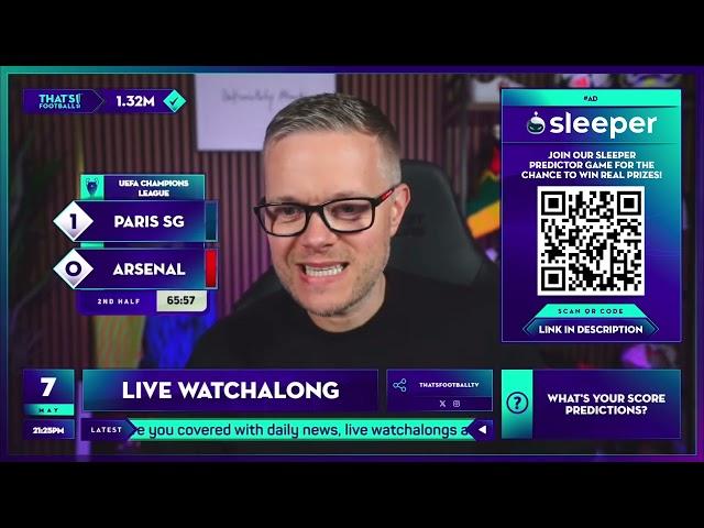 GOLDBRIDGE Best Bits | PSG 2-1 Arsenal