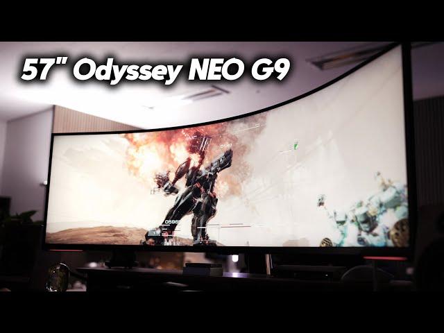 The Odyssey NEO G9 (S57CG950) - When 57 inches Makes 49 inches Feel Tiny!