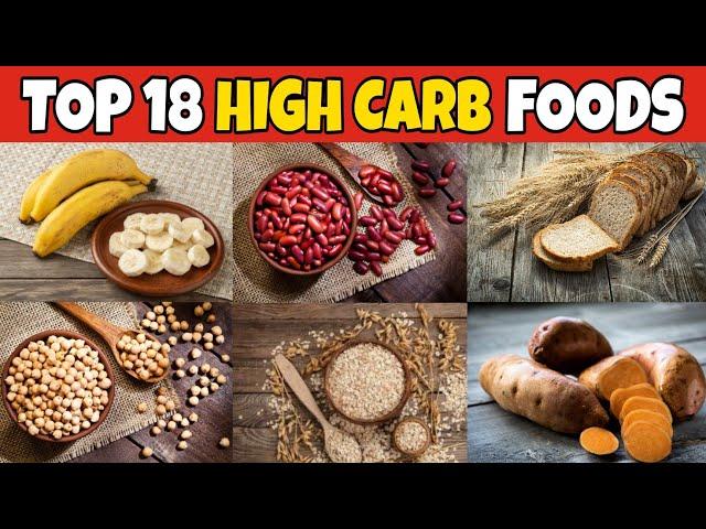  18 Healthy High-Carb foods || Best Source of High-Carb Foods