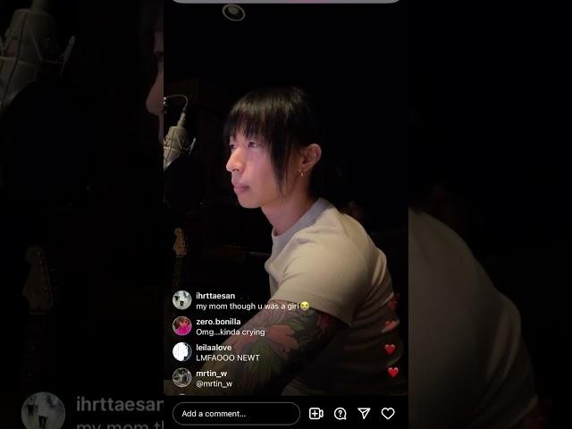 keshi — Instagram Live (10 October 2024)