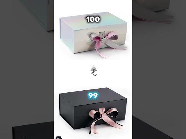 Choose your gift box #1millionview #10millionview #100millionview   #short #giftbox #varilvideo #100