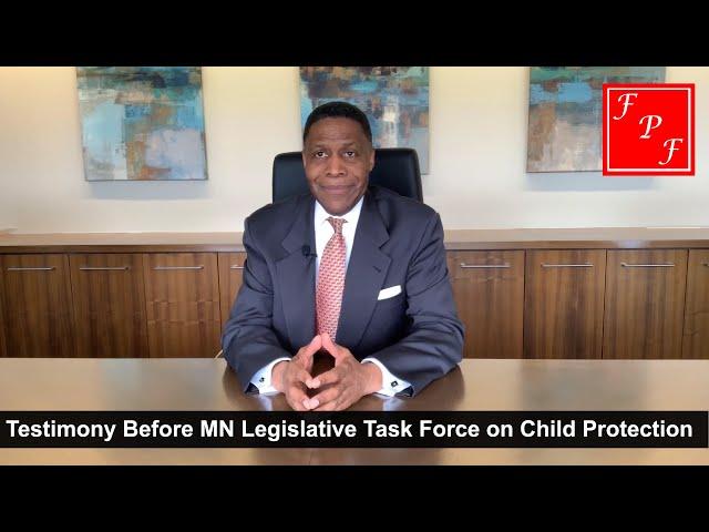 Dwight Mitchell's Shocking Public Testimony Before MN Legislative Task Force on Child Protection