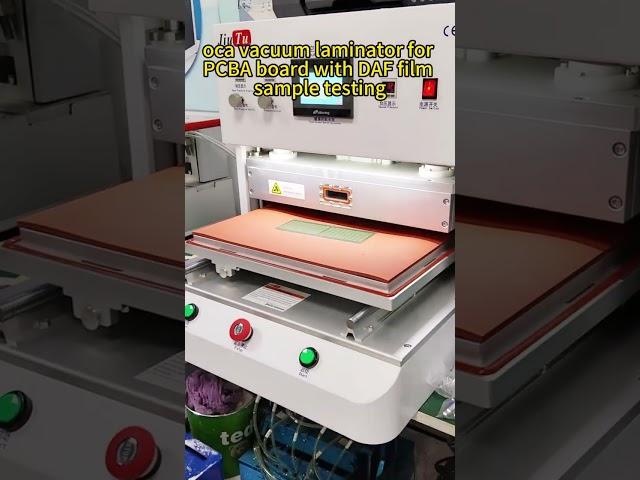 OCA Vacuum Laminator For PCBA with DAF Film Lamination