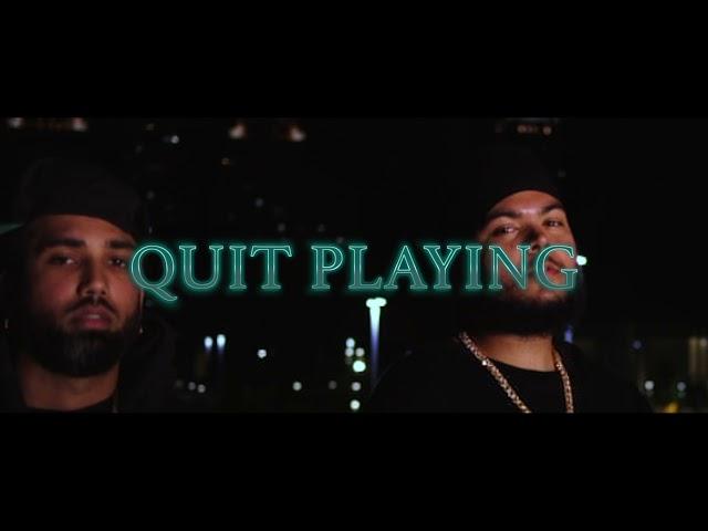 QUIT PLAYING (VISUALIZER) | Big Boi Deep | Byg Byrd | New Punjabi Songs 2021 | @BrownBoysForever