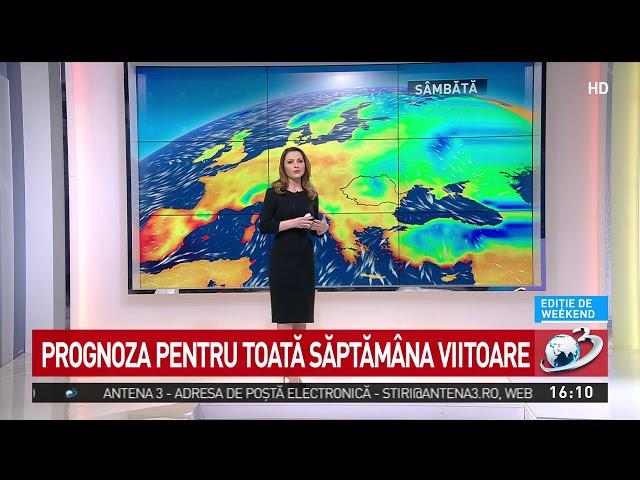 Prognoza meteo pentru toată săptămâna viitoare. Temperaturile vor scădea