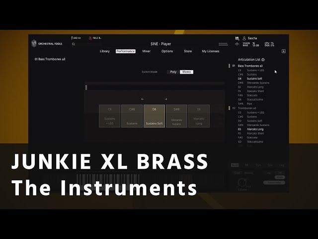 Tom Holkenborg's Brass: Walkthrough 2 - Instrument Playthrough