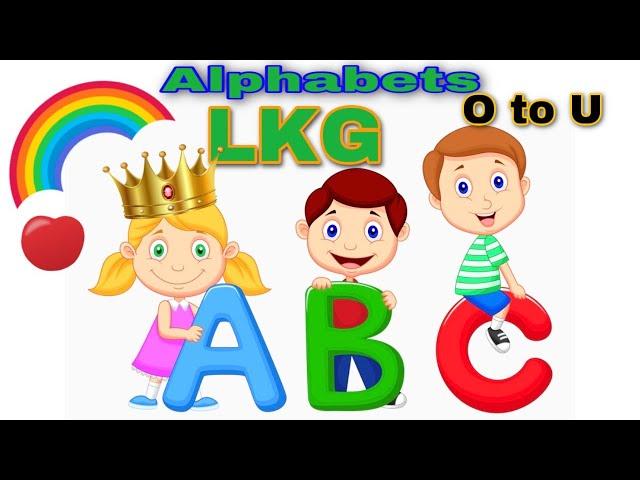 LKG ONLINE CLASS CHAPTER -03 English Alphabets #kids Learning #Twin BaBy’s # My LollipopS 