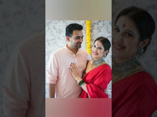 || Sagarika and Zaheer Khan's marriage || ️️️️️ #shorts