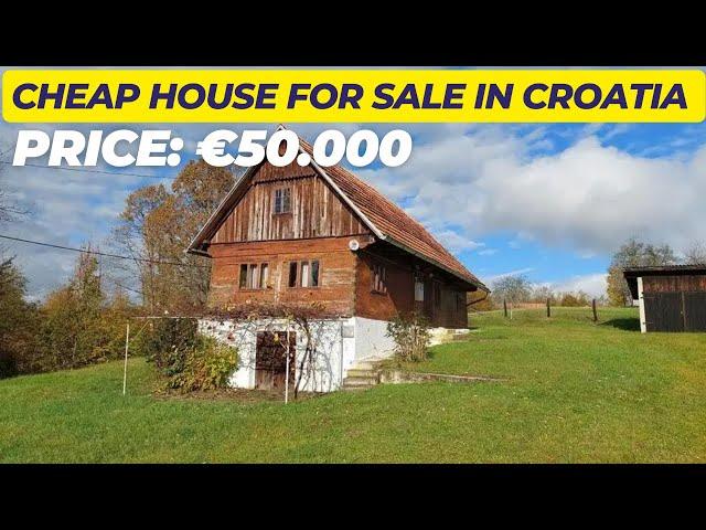 Looking For Serenity?  Buy Cheap Rural House For Sale In Croatia