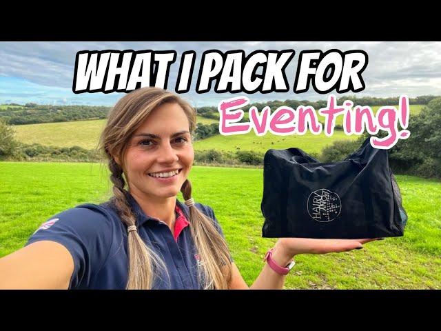 EVENT PREP | WHAT I USE FOR EVENTING