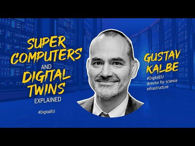 Supercomputers and Digital Twins explained by the #DigitalEU director for science infrastructure