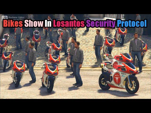 GTA 5 | Bikes Show In Losantos | Security Protocol | Rj Shadow Gaming