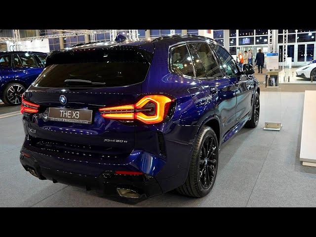 NEW 2024 BMW X3 M Performance 30e xDrive SUV in detail 4k