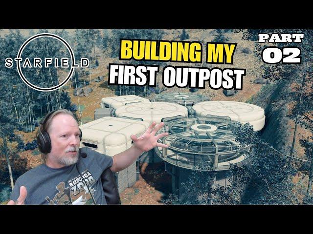 Building My First Outpost - Renfail Plays Starfield | Part 2