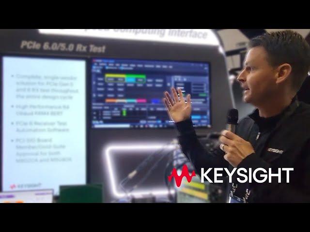 Keysight's PCIe 5.0 / 6.0 Receiver Test - DesignCon 2022