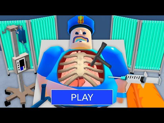 HOSPITAL OPERATION MODE! What's INSIDE BARRY!? Funny Moments in Barry's Prison Roblox Run Obby