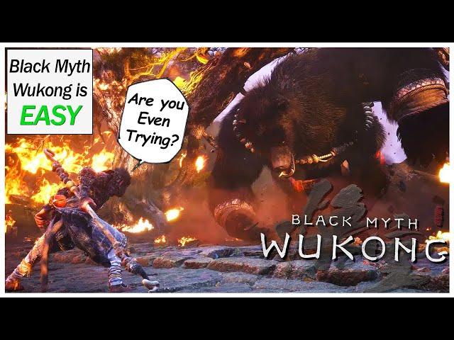 Black Myth Wukong is an EASY Game!