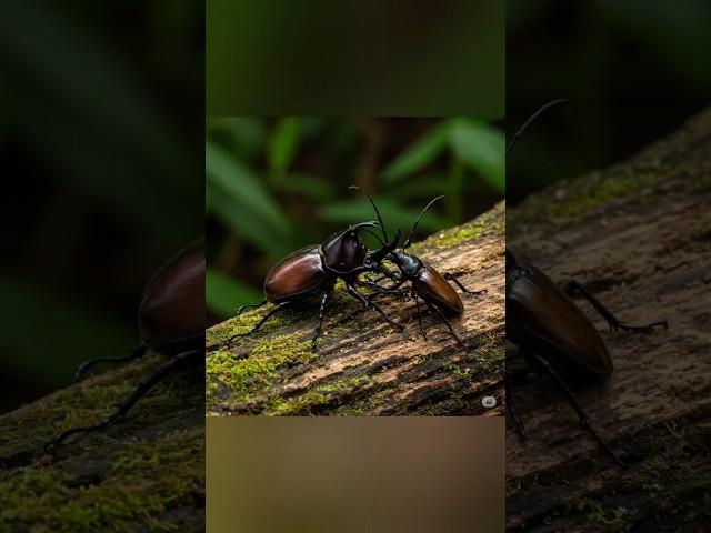 #tropicalinsectsLV5 titan longhorn beetle vs rhinoceros beetle who is the king of insects