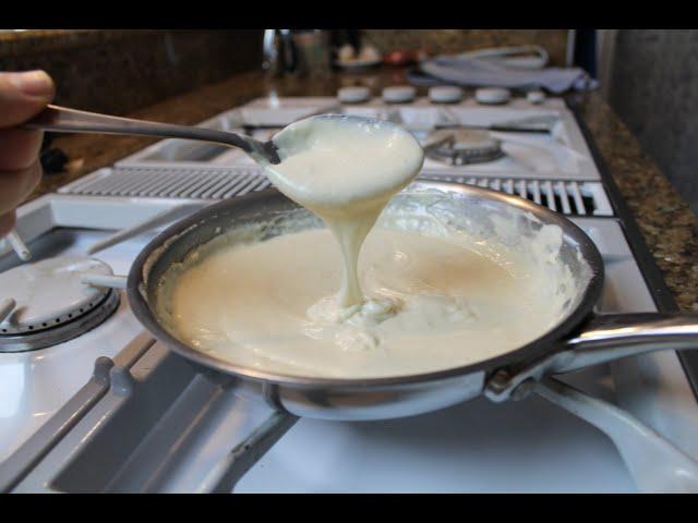 How to Make Basic White Sauce - Cream Sauce at its Simplest