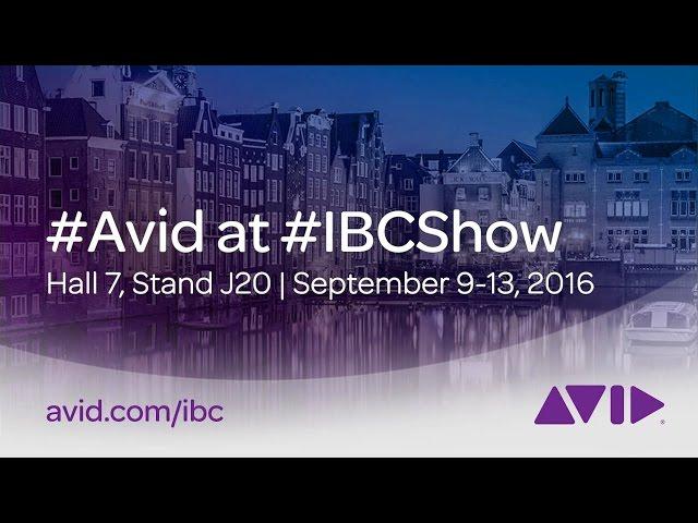 #Avid at #IBCShow