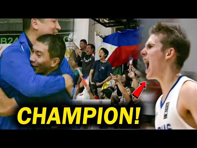CHAMPION ANG GILAS U16! Unang Championship ni Coach LA Tenorio! Tambak Indonesia! | Highlights
