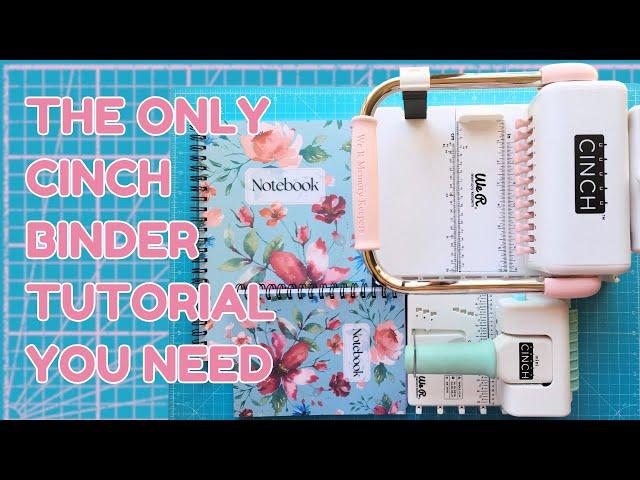 All You Need to Know About Making Notebooks to Sell from Home | The Cinch Binder Tutorial