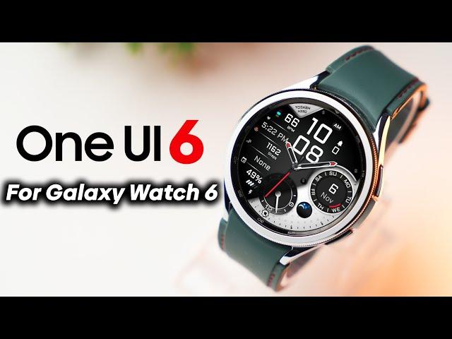 Where Is One Ui 6 For Galaxy Watch 6? Plus Giveaway Of A Premium Watch Face