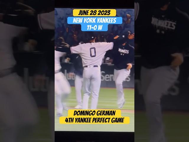 Domingo German Makes History #viral #shorts #yankees