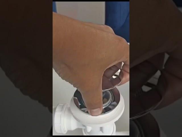 Слив-перелив для ванны с легкой очисткой сифона #ваннаякомнатадизайн #дизайнинтерьера #ремонт