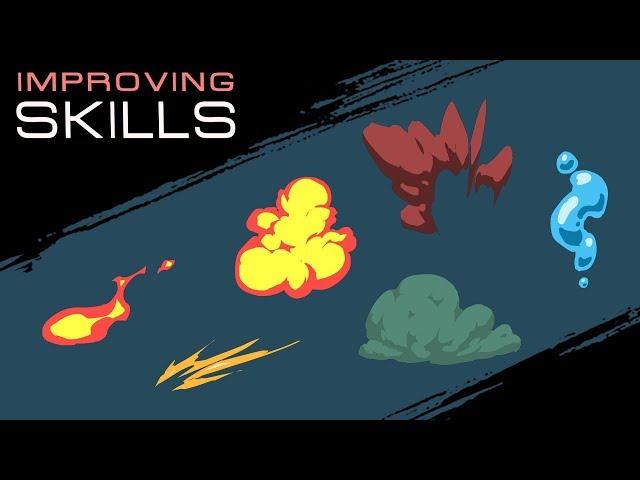 Improving skills ["The basics of 2D FX animation" course]