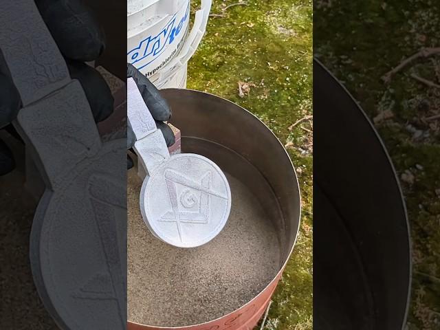 Lost Foam Metal Casting Process #diy #how #howto