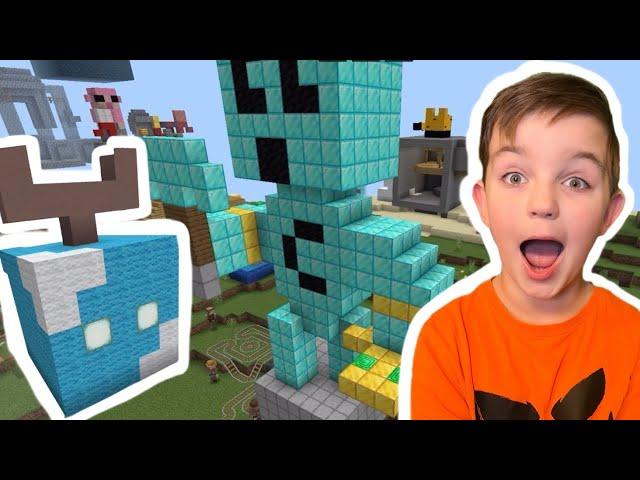Minecraft for kids | It`s a Wonderland | Gameplay with Ima and Jessy