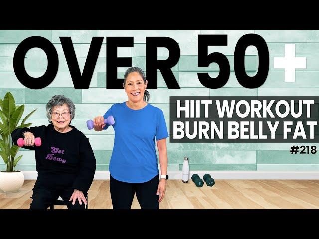 12 Exercises for Ages 50: HIIT Workout for Seniors to Lose Weight