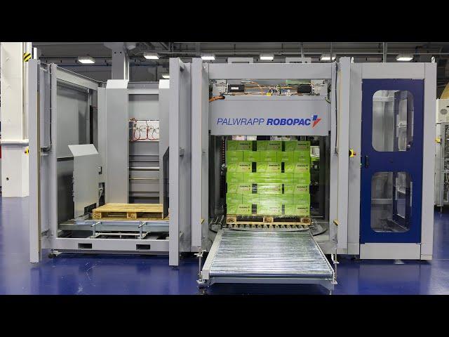 ROBOPAC PALWRAPP: THE NEW RANGE OF COMPACT AND MODULAR PALLETIZERS