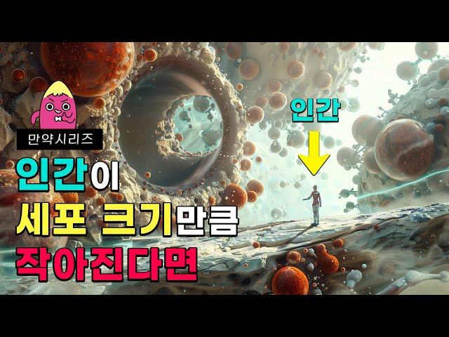 [크브씨네x고구마머리] '만약 인간이 세포 크기만큼 작아진다면 무슨 일이 일어날까?'  | KBSI X 고구마머리 콜라보 