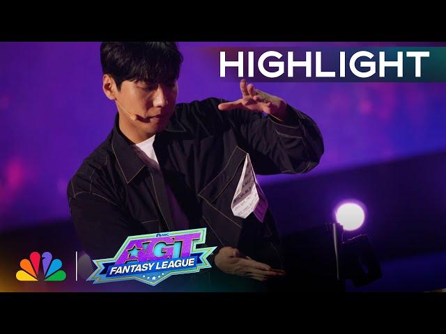 Simon Cowell calls Yu Hojin's magic "WORLD-CLASS" | AGT: Fantasy League 2024