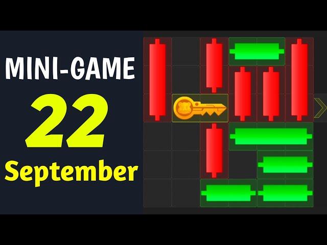 22 September Mini Game Key 100% Solved | Hamster Kombat Puzzle For Today September 22 | iTech Zone