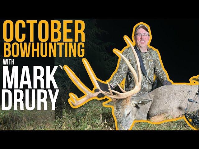 Tips For Bowhunting October with Mark Drury!