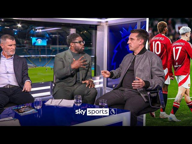 Neville, Keane & Richards DEBATE Amorim leaving Rashford & Garnacho out of Man United squad