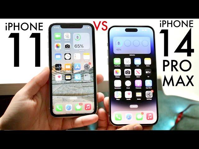 iPhone 14 Pro Max Vs iPhone 11! (Comparison) (Review)