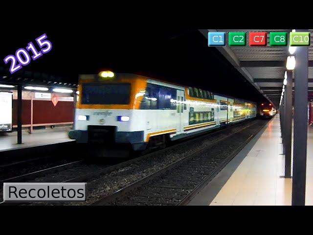 Recoletos C1 - C2 - C7 - C8 - C10 : Cercanías Madrid ( Renfe 446 - Civia - 450 ) [2015]