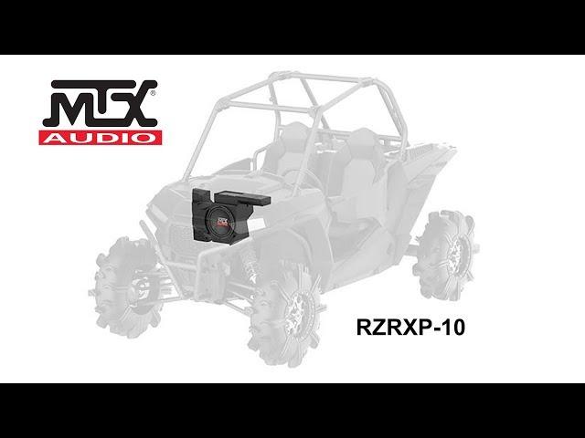 MTX Audio's RZRXP-10 Amplified Subwoofer System for Polaris RZR Models