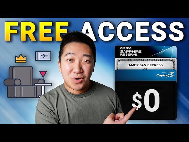 6 BEST Credit Cards for FREE Lounge Access (2025)