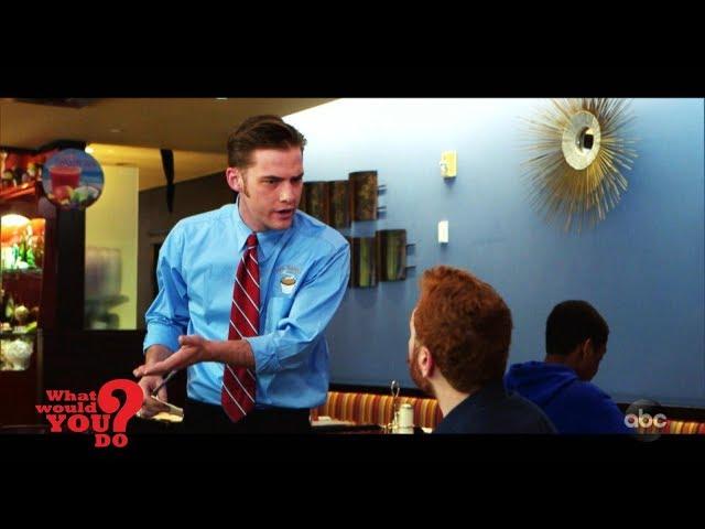 A waiter is rude and dismissive to a deaf man at a restaurant | WWYD