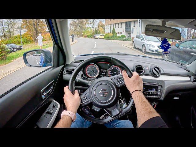 Suzuki Swift [1.2 83HP] |0-100| POV Test Drive #1408 Joe Black