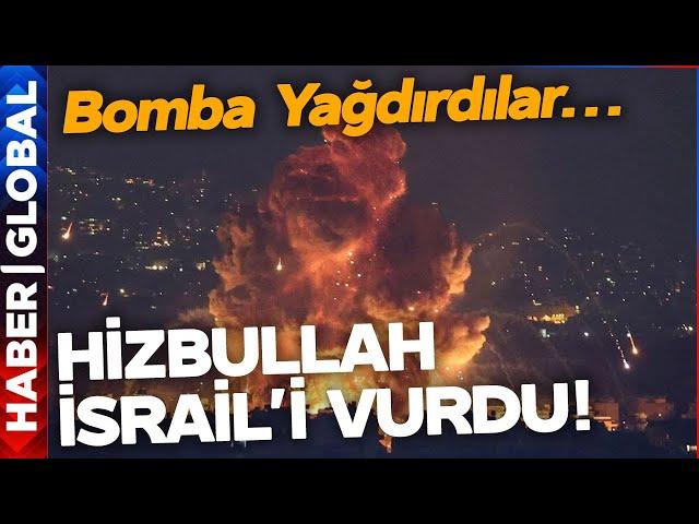 İsrail Vuruldu! 5 Askeri Üs 6 Yerleşim Yerine Bomba Yağdı!