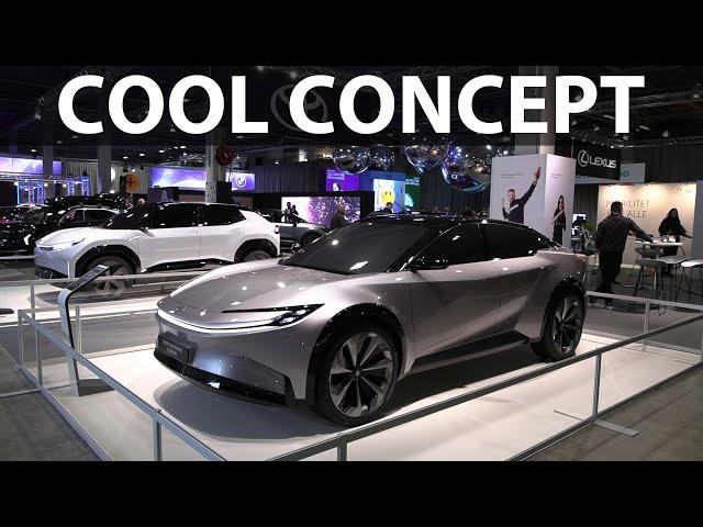 New 2024 Toyota bZ4X and concept cars