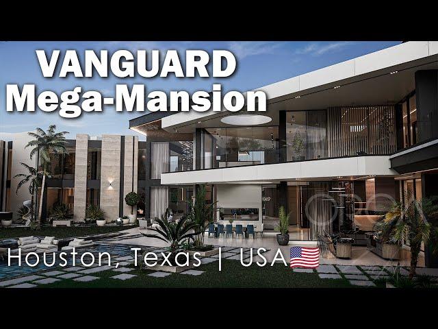 Touring the iconic VANGUARD MEGA-MANSION in Houston, Texas | USA | 32290 sqft. | ORCA + Zafra